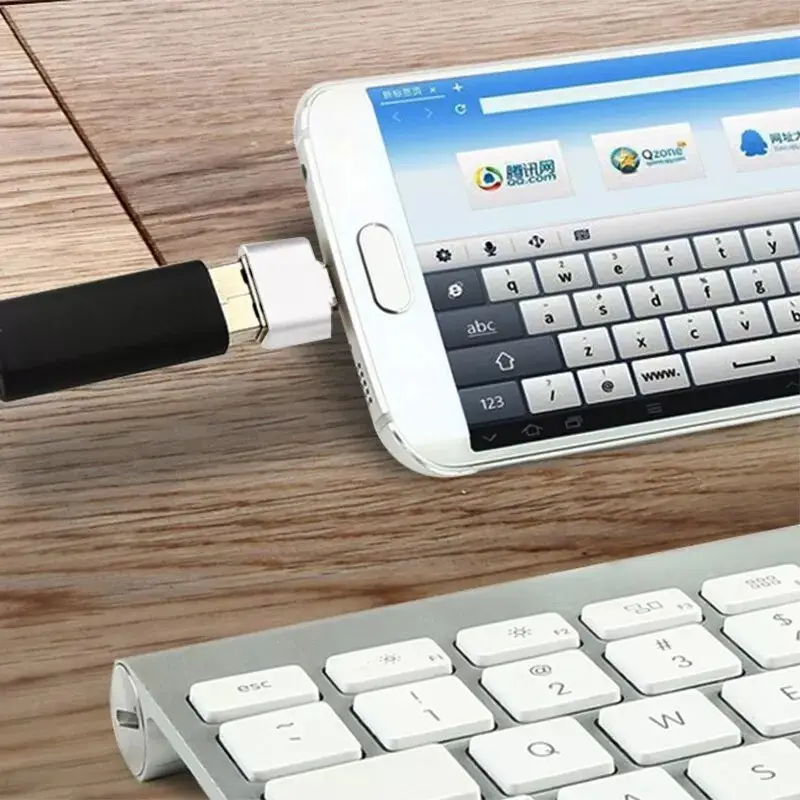 Mini OTG Adapter USB Micro OTG USB Converter For Android Tablet Mobile (6)