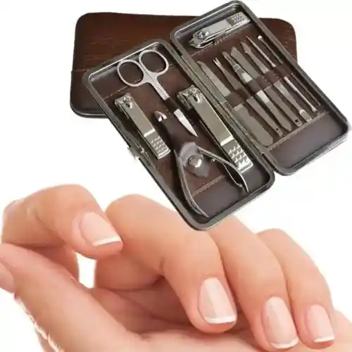 12 in 1 Nail Care Manicure Set Amazing Pedicure Kit (4)