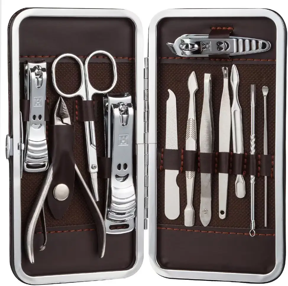 12 in 1 Nail Care Manicure Set Amazing Pedicure Kit (5)