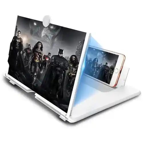 7inch Thin Foldable 3D Phone Screen Magnifer Eye Protection Smartphone Pull Design Magnifying Glass (1)