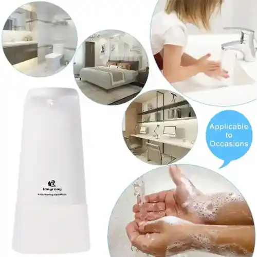 Automatic Foam Soap Dispenser With Smart Sensor Auto-Induction Hand Washing Device (3)