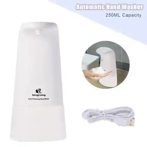 Automatic Foam Soap Dispenser With Smart Sensor Auto-Induction Hand Washing Device (7)