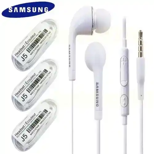 High Quality Samsung J5 In Ear Handsfree Headset With Mic