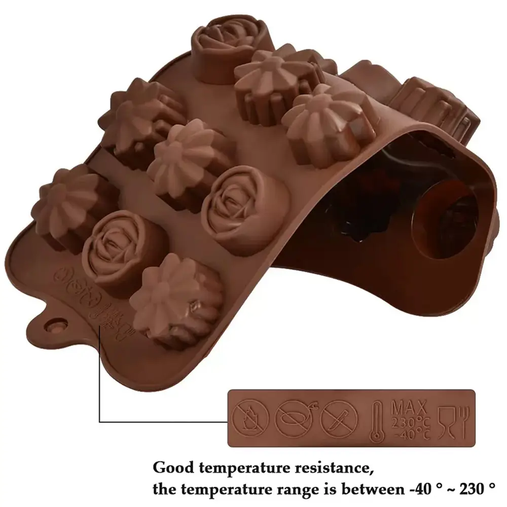 Silicone Chocolate Mold Jelly Candy Mould (2)