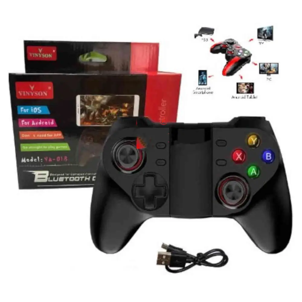 Wireless Bluetooth Game Pad Joypad Gamepads Game Controller For Phone Pc Laptop (1)