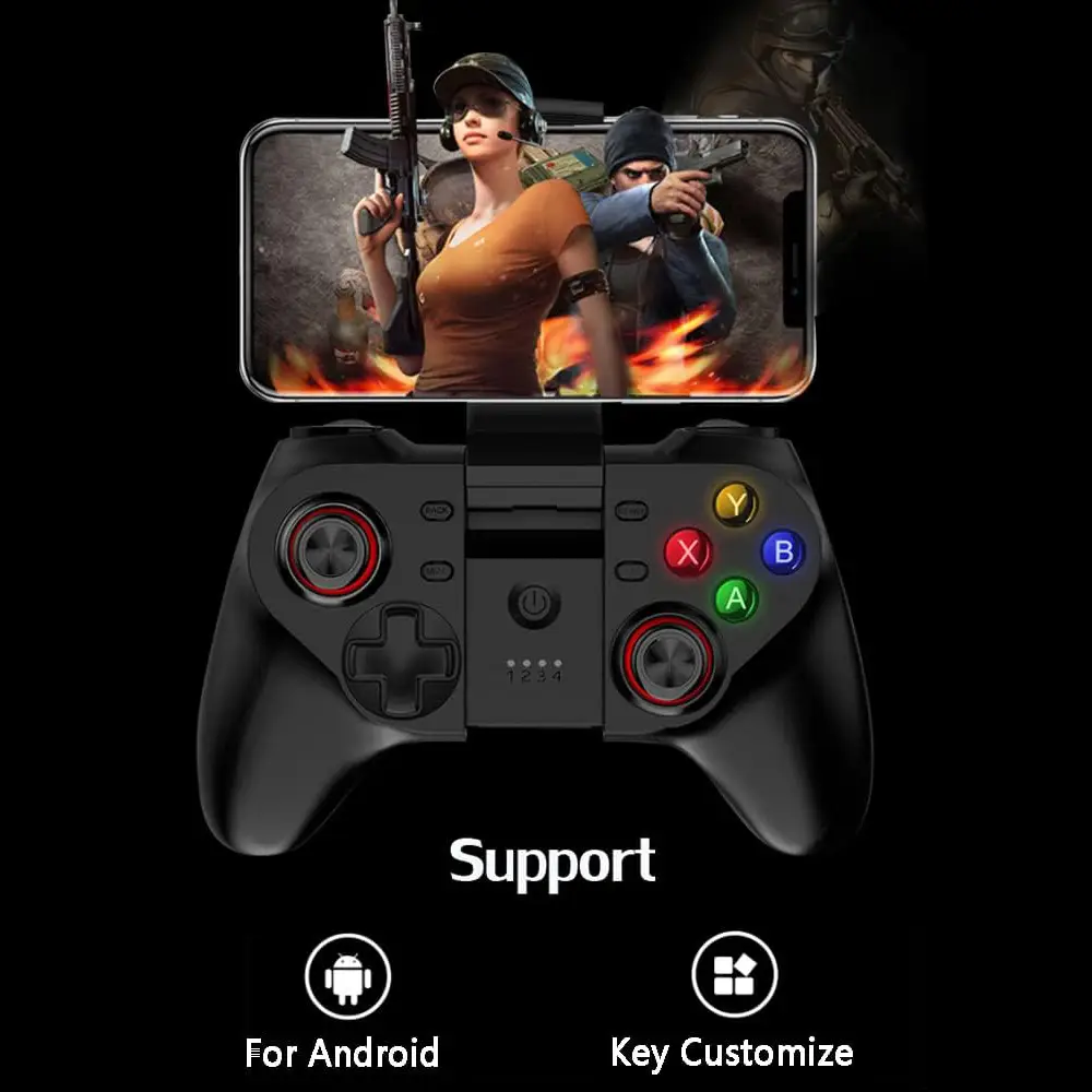 Wireless Bluetooth Game Pad Joypad Gamepads Game Controller For Phone Pc Laptop (1)