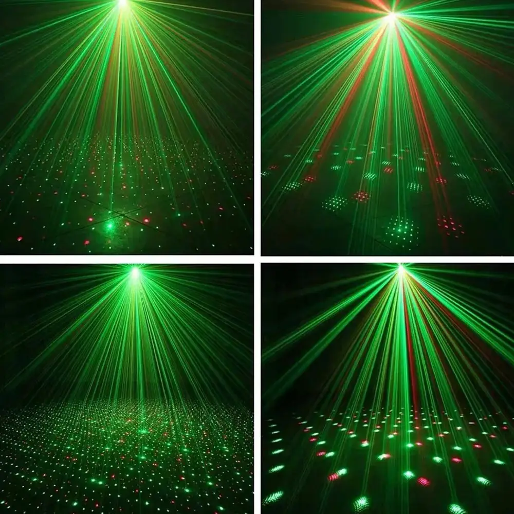 Christmas Patterns and Dots Laser Light Disco Light Projector Stage Lighting (16)