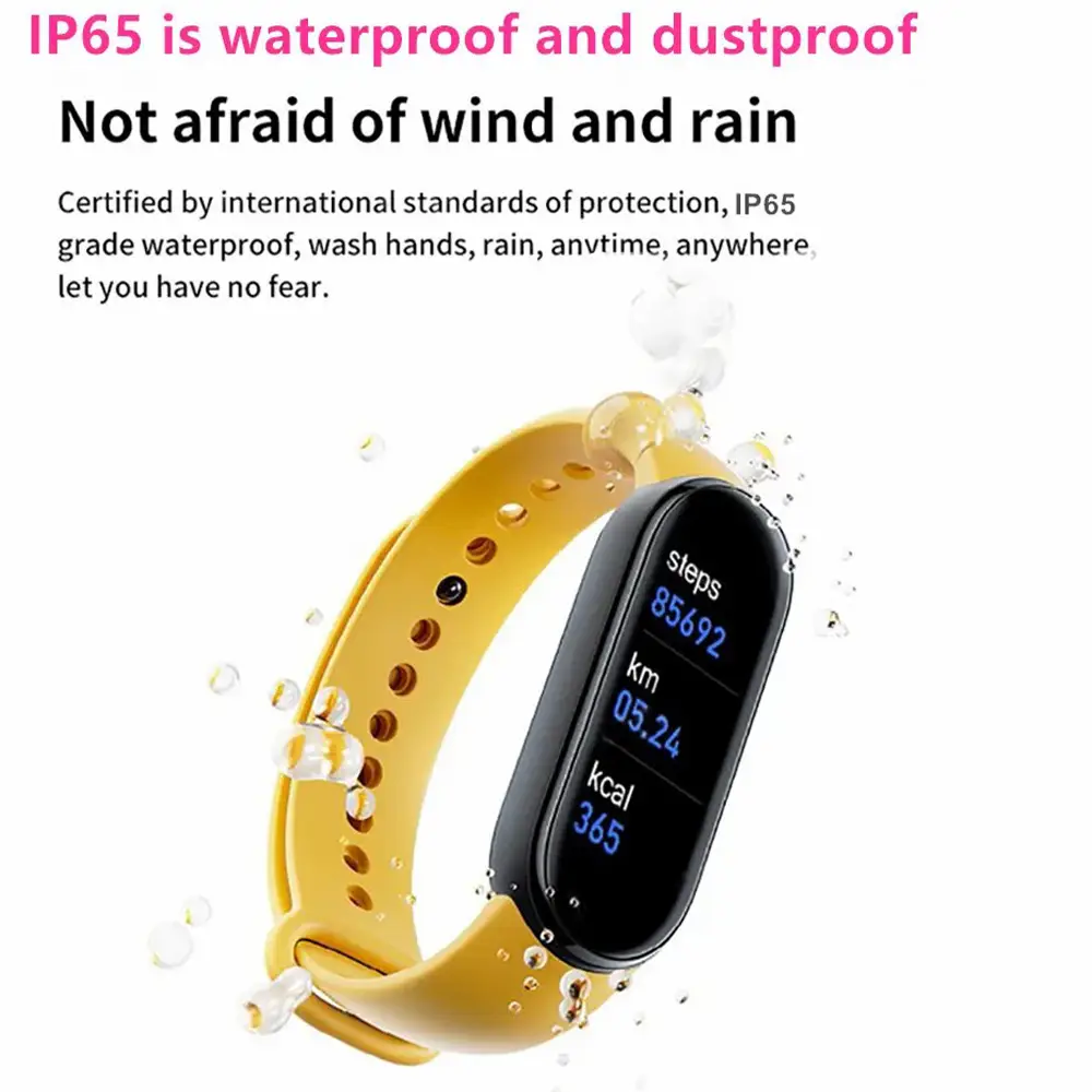 M6 Smart Bracelet Fitness Band Smart Watch (1)
