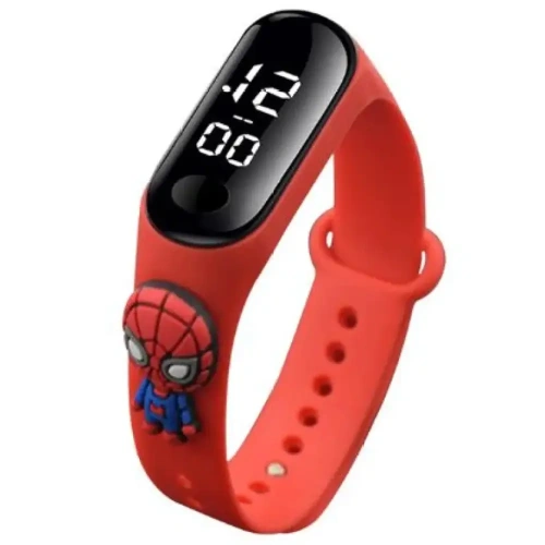 Spiderman Kids LED Digital Watch Wristwatch (2)