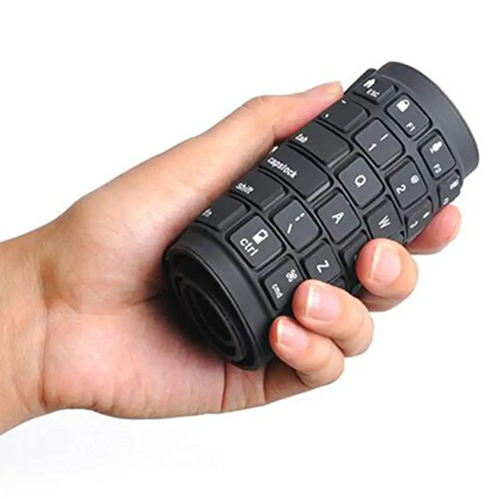 USB Flexible Silicone Keyboard Dust and Water Proof (6)