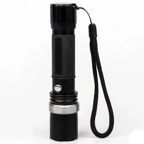 SWAT Tactical Rechargeable Flashlight Torch 3 Mode with Charging Adaptor full Metal Body (6)