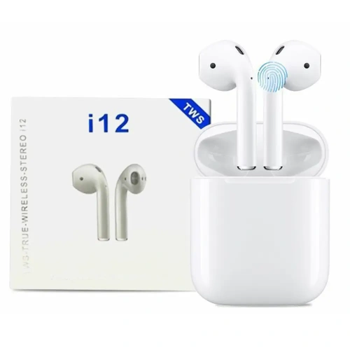 i12 Tws True Wireless Stereo Headset Bluetooth Earphone Touch Control Sports Earbuds (2)