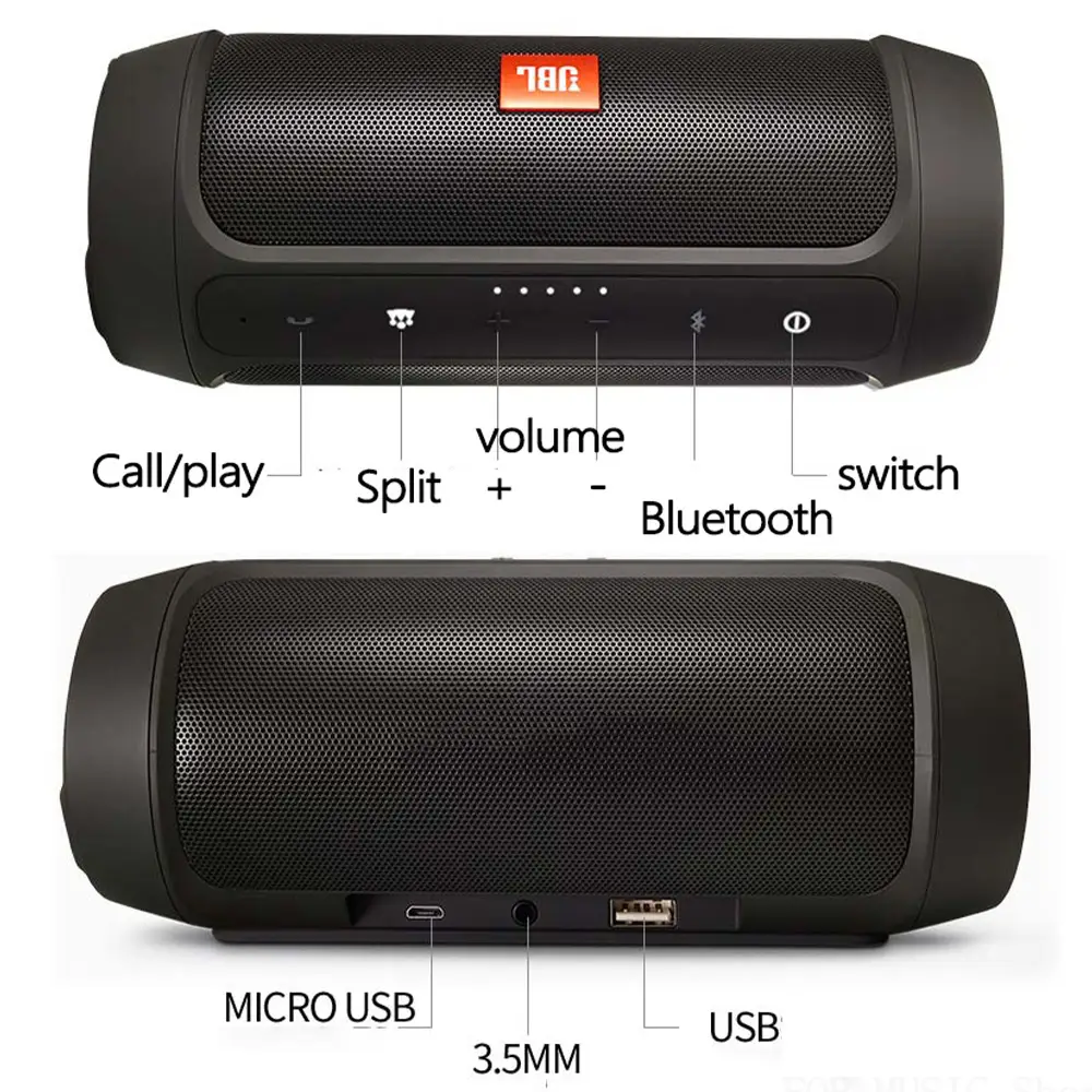 JBL Charge 2 plus Bluetooth Wireless Speaker Support USBTF CARDFM RADIO Bluetooth Speaker (11)