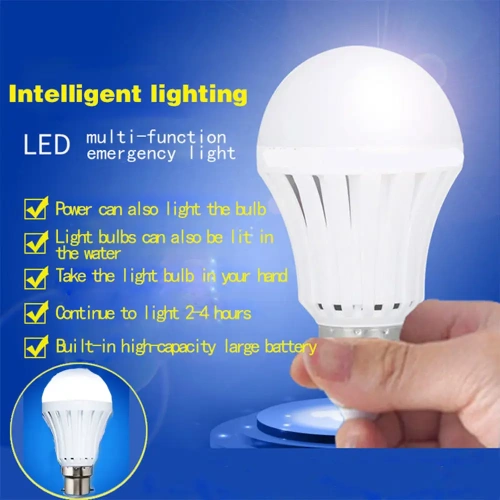 Smart Rechargeable LED Bulb 12W LED Light (2)