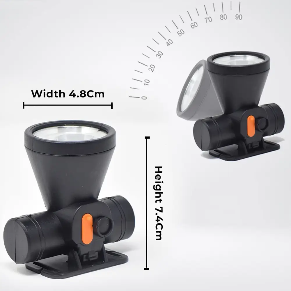 Waterproof Rechargeable DP Head Light LED Head Torch Headlight (4)