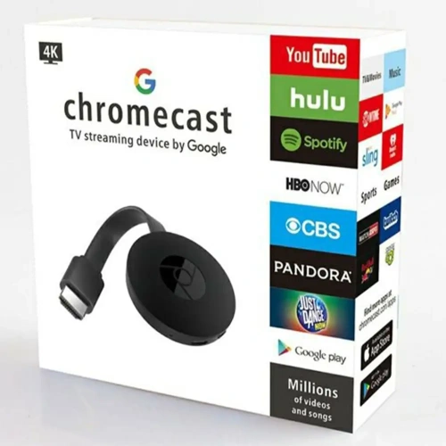 Google Chrome Cast 3rd Generation Chromecast Dongle WiFi Streamer 4K Chromecast Ultra HD Receiver TV Dongle (1)