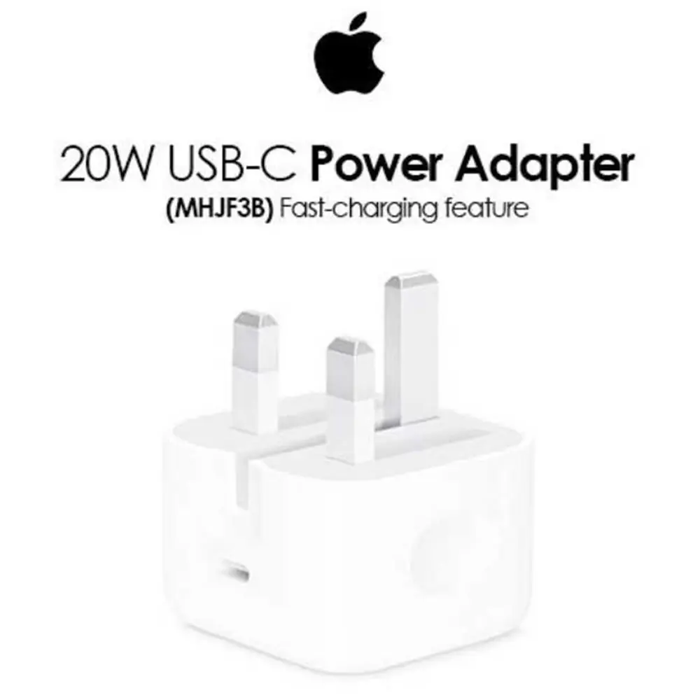 Apple 20W USB-C Power Adapter Fast Charger (1)