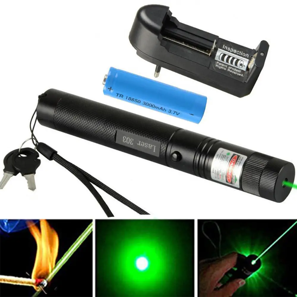 Long Range High Power Green Laser Pointer Powerful Rechargeable Laser Pointer (16)
