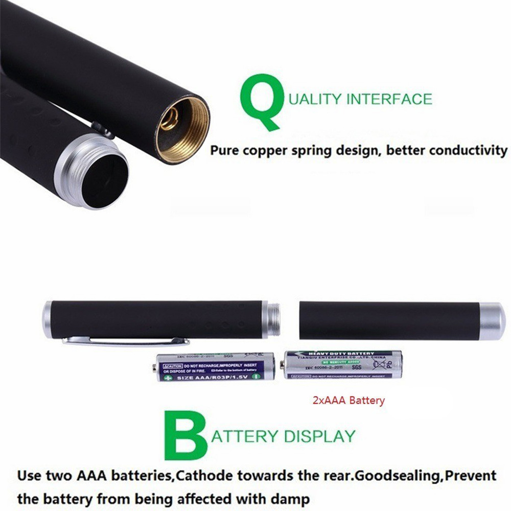 Green Laster Pointer 5MW Green Laser Pen LED projecter Pointer Beam Laserpointer Military Laster for Teaching Meeting (23)