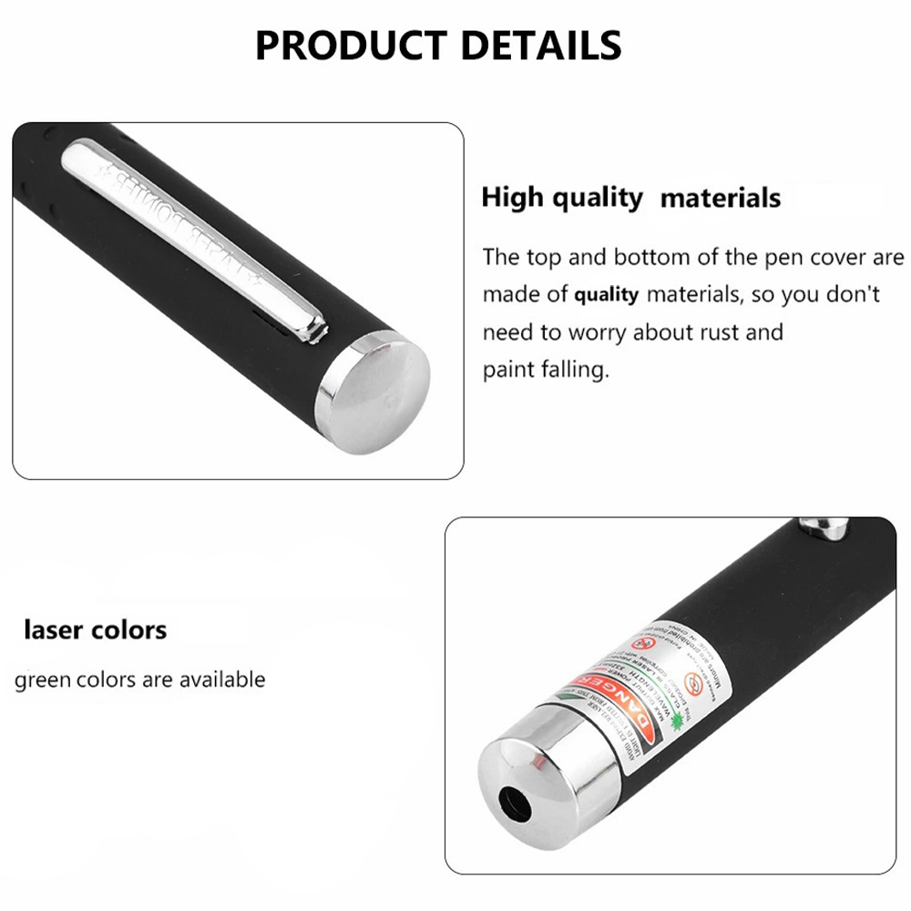 Green Laster Pointer 5MW Green Laser Pen LED projecter Pointer Beam Laserpointer Military Laster for Teaching Meeting (29)