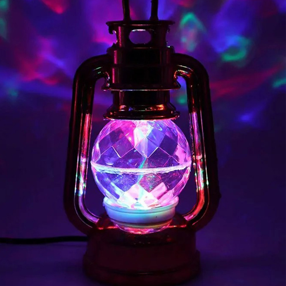 Led Disco Light Lantern Led Rotating Lamp Party Stage Light (1)