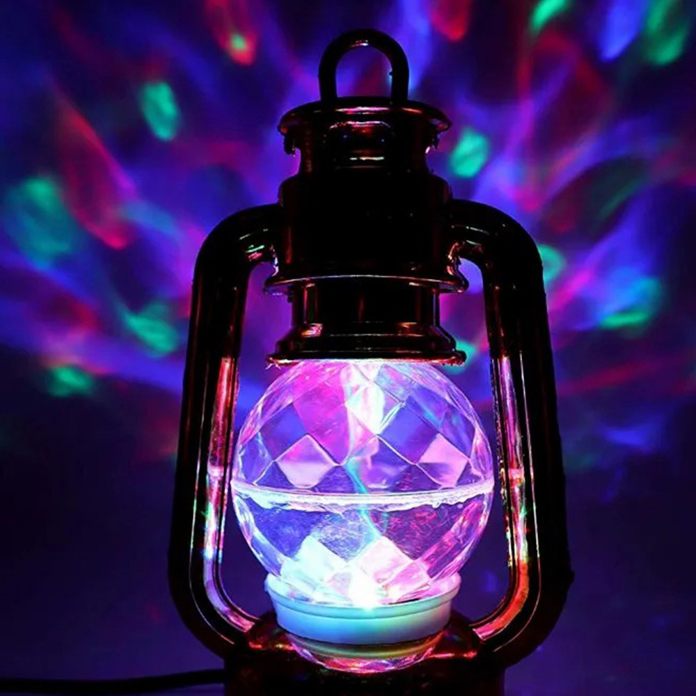 Led Disco Light Lantern Led Rotating Lamp Party Stage Light (3)