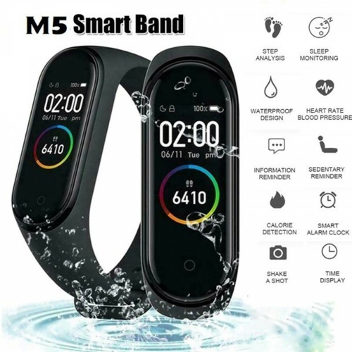 M5 Smart Bracelet Band Waterproof Sport Smart Watch for Men Woman Kids (6)