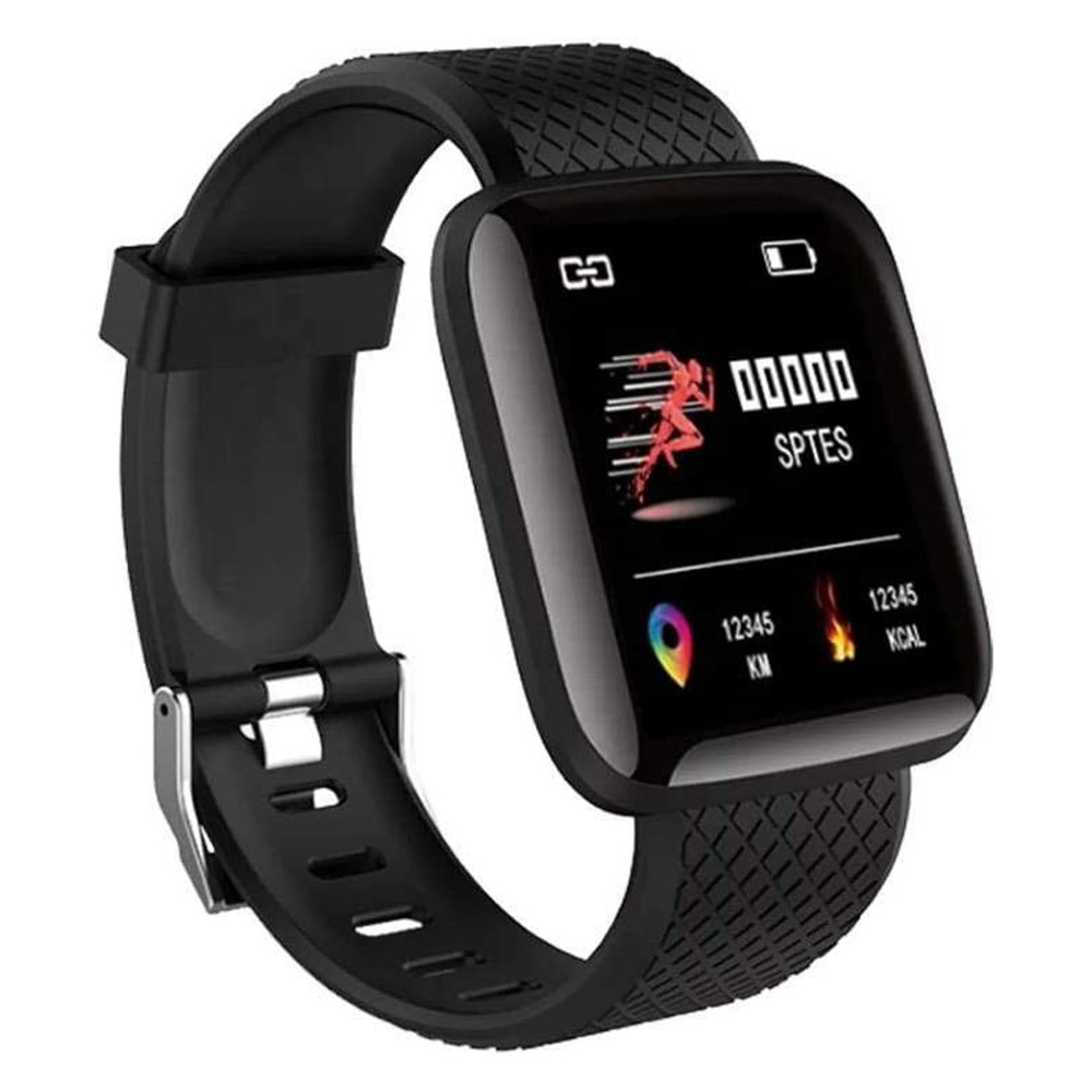 116 Plus Smart Watch Heart Rate Blood Pressure Monitoring Pedometer Health Smartwatch (1)