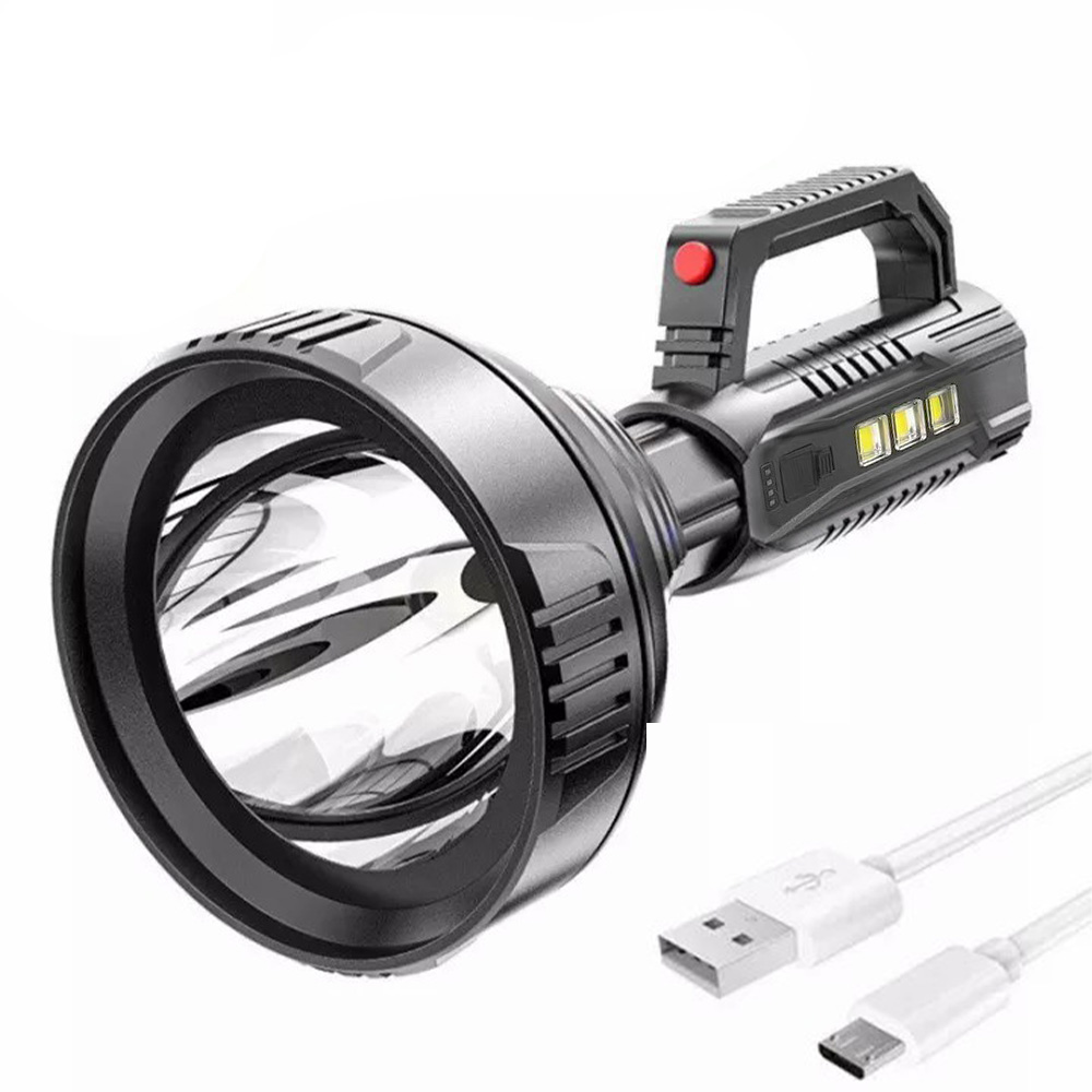 CX-8809 Superbright Powerful LED Multifunctional Searchlight 4 Modes Torch with COB Light (7)