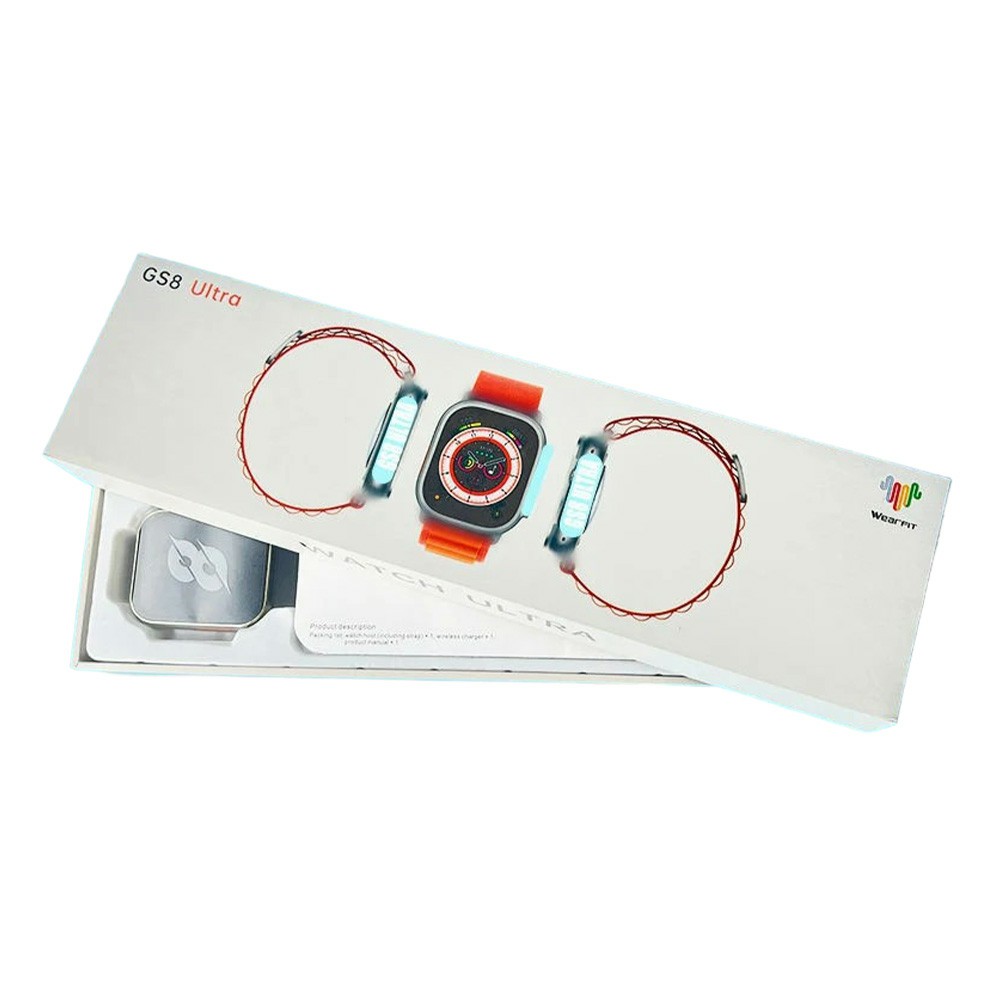 GS8 Ultra Smartwatch Full Touch Screen Waterproof Wireless Charging Smart Watch (22)