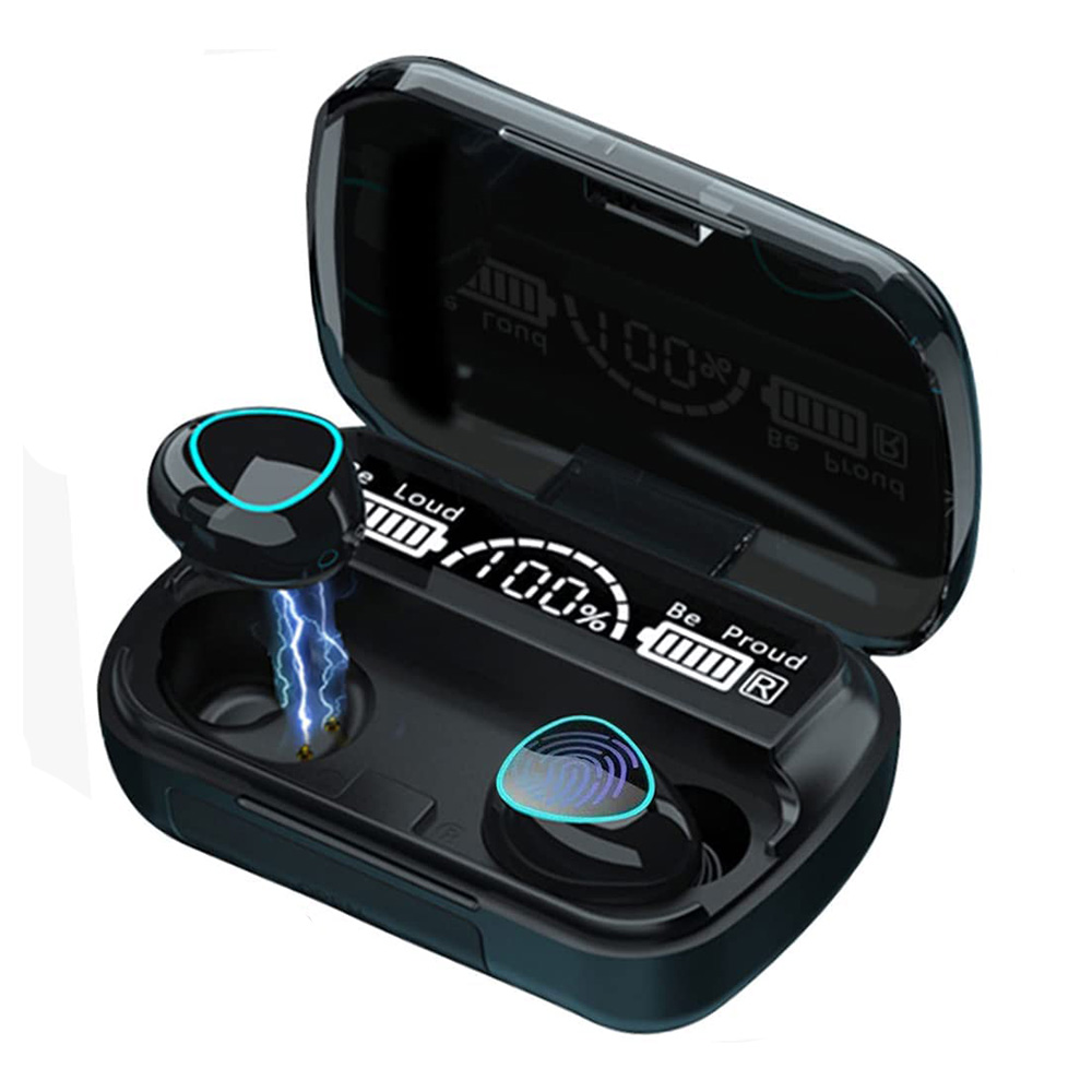 M10 TWS Wireless Earbuds Bluetooth 5.1 2200mAh Power Bank in Ear Earphones True Stereo Sports Premium Deep Bass Headsets Airdots (13)
