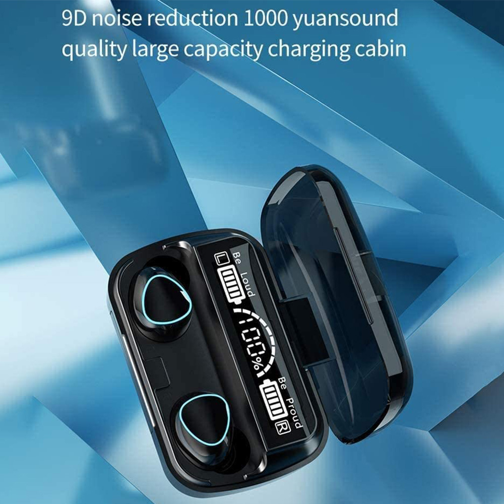 M10 TWS Wireless Earbuds Bluetooth 5.1 2200mAh Power Bank in Ear Earphones True Stereo Sports Premium Deep Bass Headsets Airdots (9)