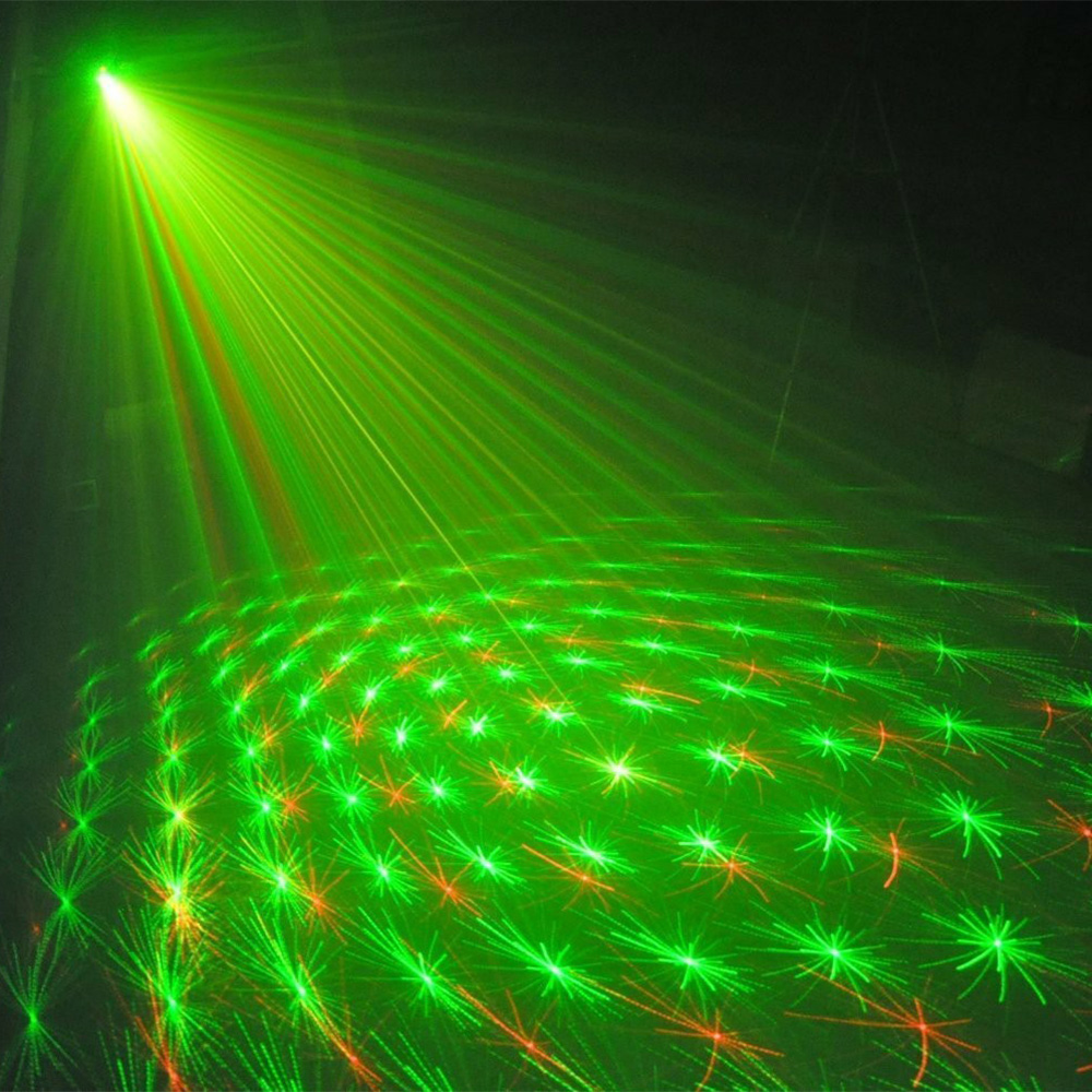 Party Mini Laser Projector Stage Lighting Sound Activated Decoration Light Disco Light Projector