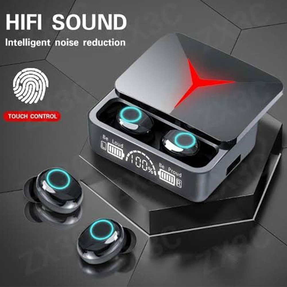 M90 PRO TWS Headset Wireless Earbuds with Power Bank Waterproof Built-in Mic Smart LED Display