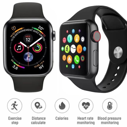 T55 Series 8 Smart Watch with Dual Strap Touch Display Bluetooth Calling Fitness Tracker Compatible with All Android & iOS