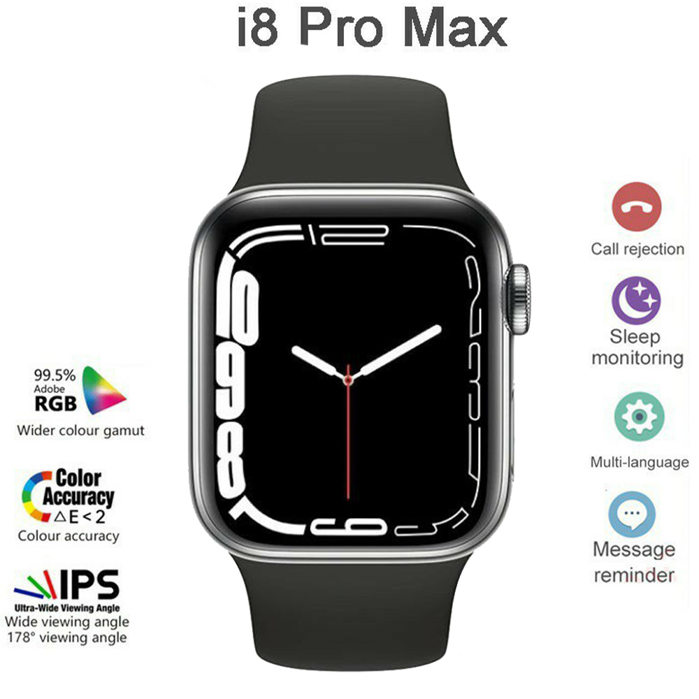 I8 Pro Max Smartwatch Custom Face Series 8 Smart Watch for Men Women Kid Fintess Bluetooth Call (6)