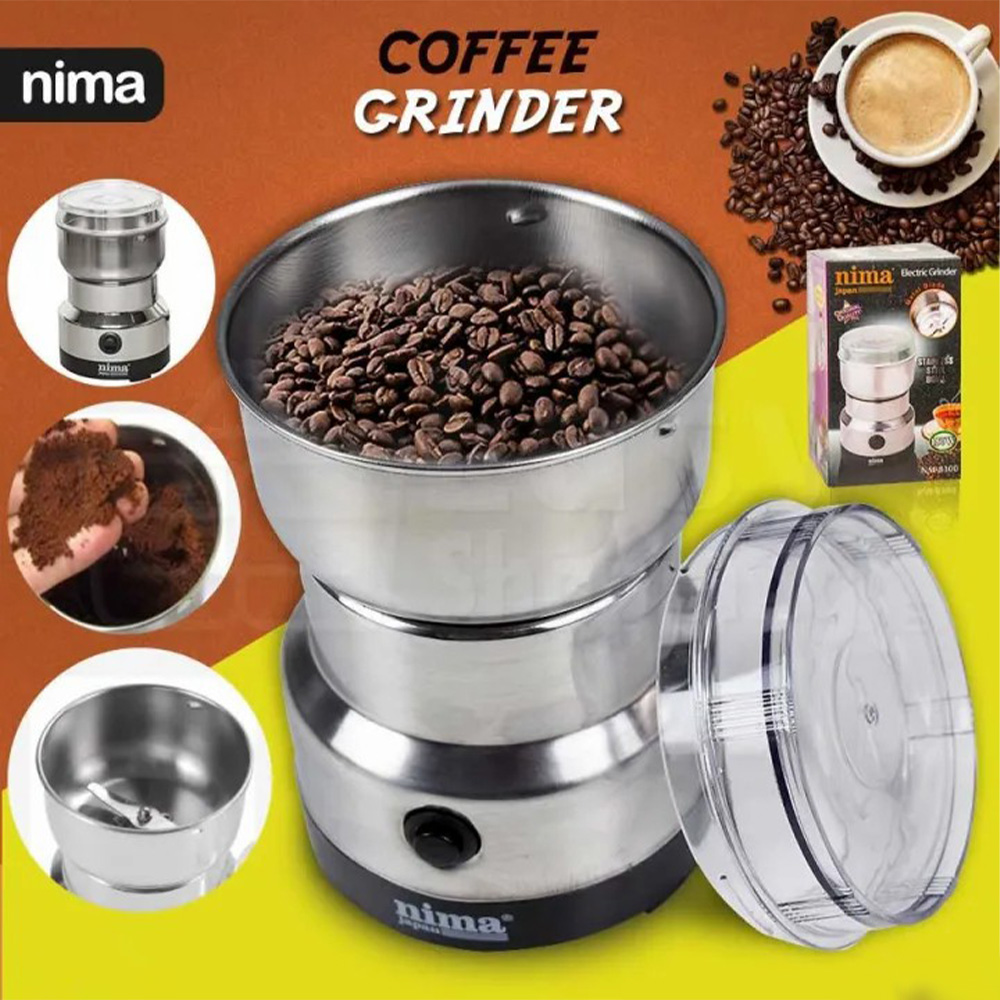 Nima Japan Portable Electric Grinder & Blender for Herbs, Spices, Nuts, Grains, Coffee, Bean Grinding, Fruits and Vegetables (4)