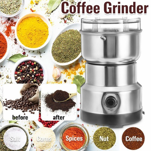 Nima Japan Portable Electric Grinder & Blender for Herbs, Spices, Nuts, Grains, Coffee, Bean Grinding, Fruits and Vegetables (6)