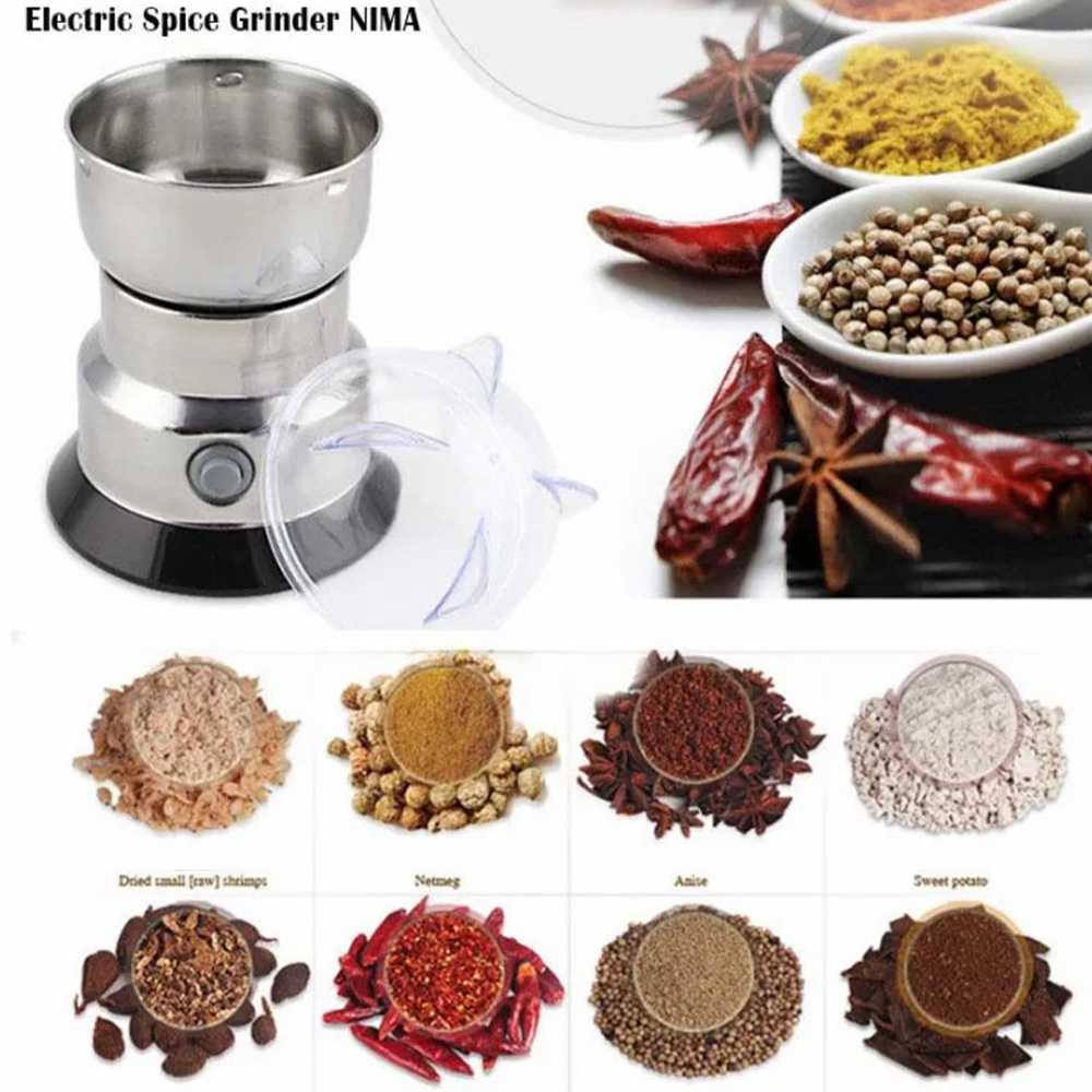 Nima Japan Portable Electric Grinder & Blender for Herbs, Spices, Nuts, Grains, Coffee, Bean Grinding, Fruits and Vegetables (7)