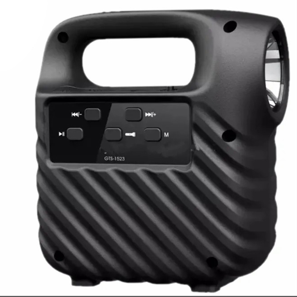 Extra Bass Greatnice GTS-1523 Portable Rechargeable Wireless Bluetooth Speaker with Torch Memory Card USB Supported (6)