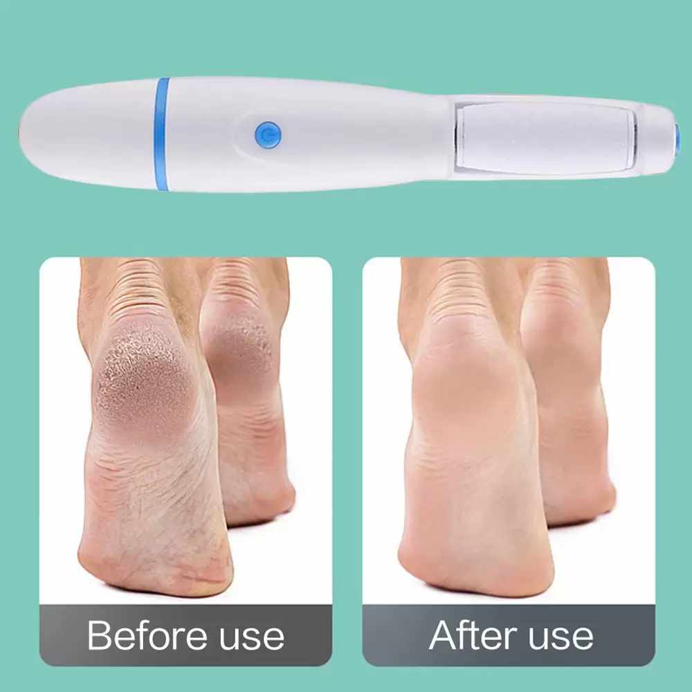 USB Electric Foot File Callus Remover Roller Grinding Pedicure Machine Foot Grinder (10)