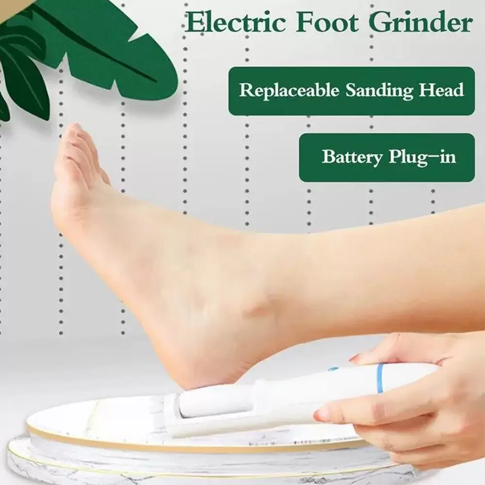 USB Electric Foot File Callus Remover Roller Grinding Pedicure Machine Foot Grinder (5)