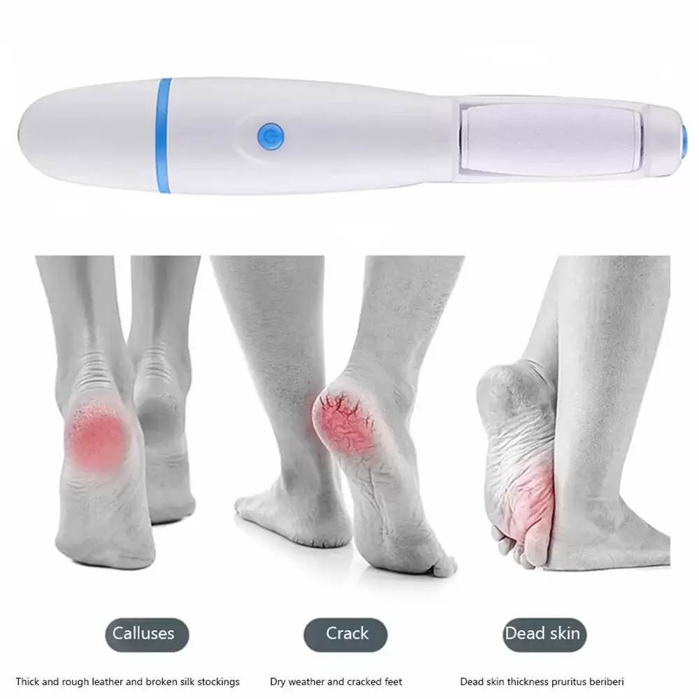 USB Electric Foot File Callus Remover Roller Grinding Pedicure Machine Foot Grinder (6)