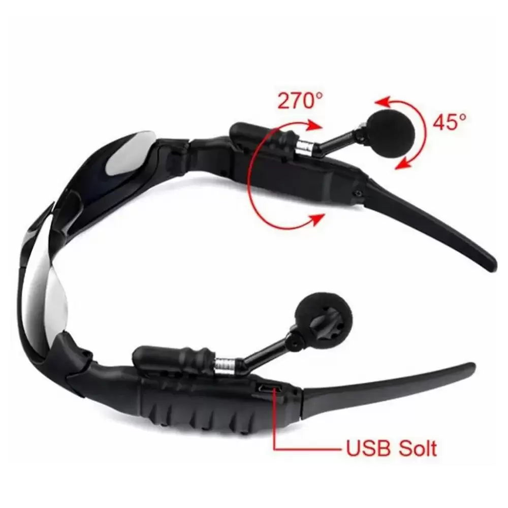 Smart Bluetooth Sunglasses Wireless Earphone Polarized Glasses with Microphone (18)