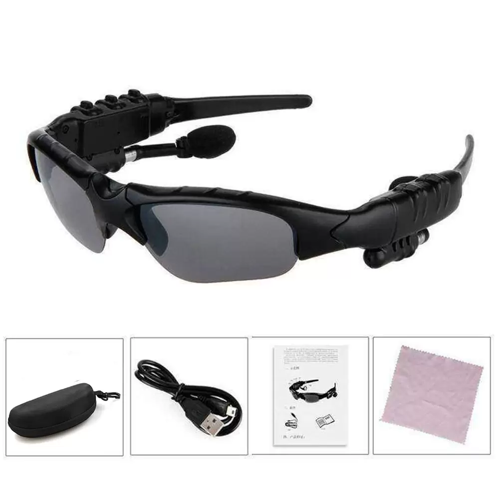 Smart Bluetooth Sunglasses Wireless Earphone Polarized Glasses with Microphone (3)