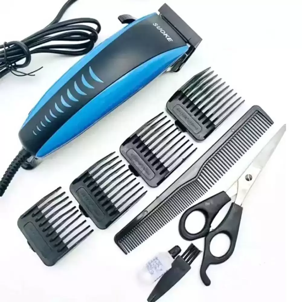 Suoke Professional Hair Clipper Shaver Trimmer Kit For Men Women Hair And Beard Cutting Machine (2)