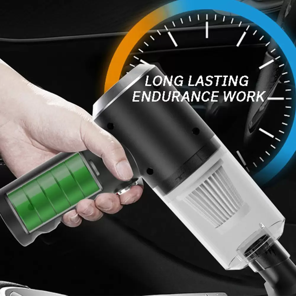 2 in 1 USB Rechargeable Wireless Handheld Car Vacuum Cleaner for Vehicle and Home (10)
