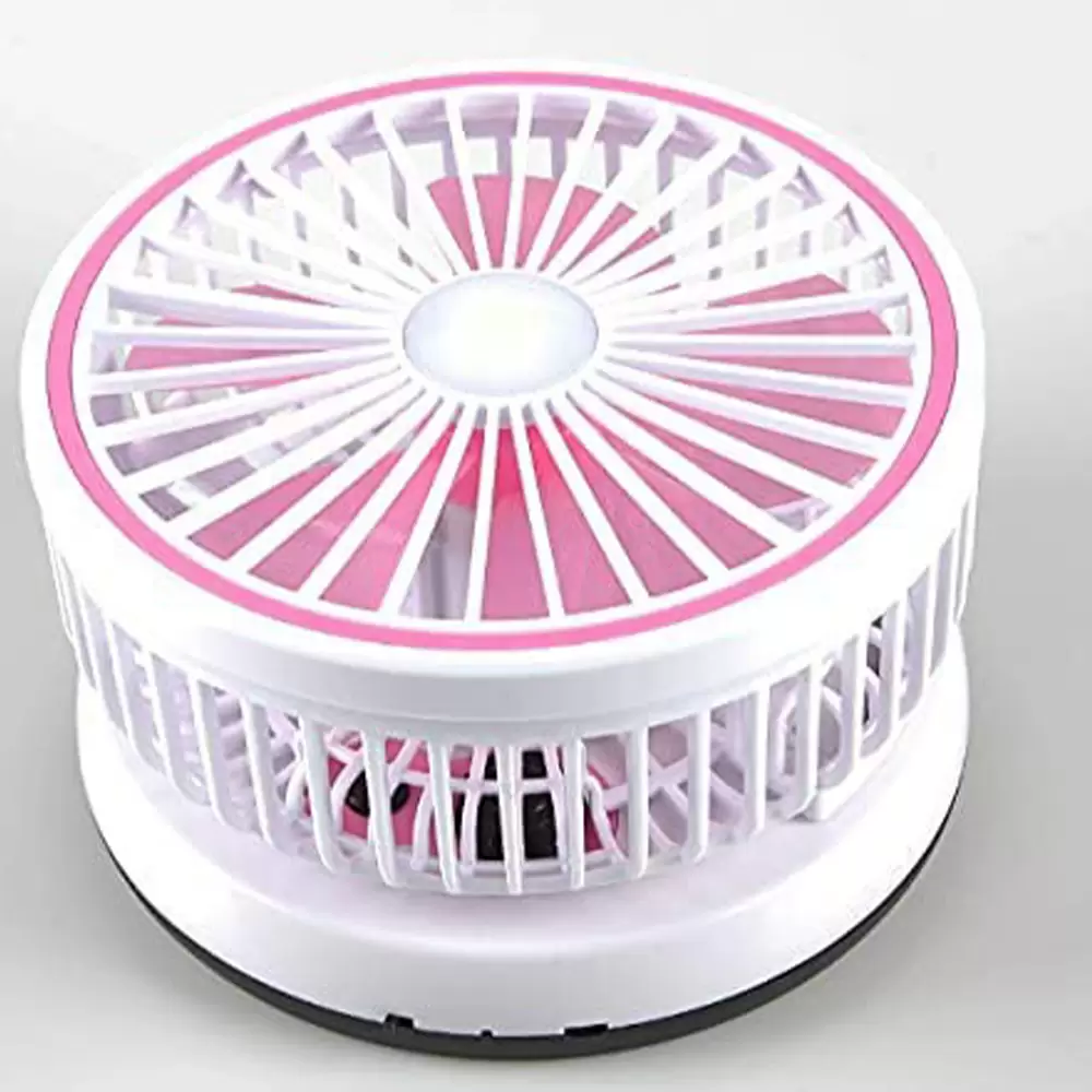 Gcy Kb KC-5811 2 in 1 Rechargeable Portable Folding fan with Reading LED Lamp (3)