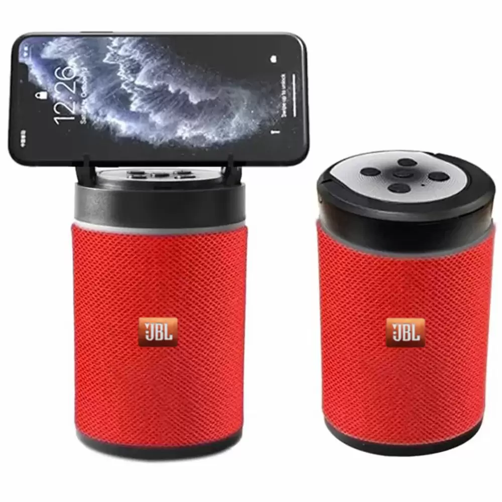 Mini 125 Wireless Bluetooth Speaker with Phone Holder FM Radio SD Card USB Supported (3)