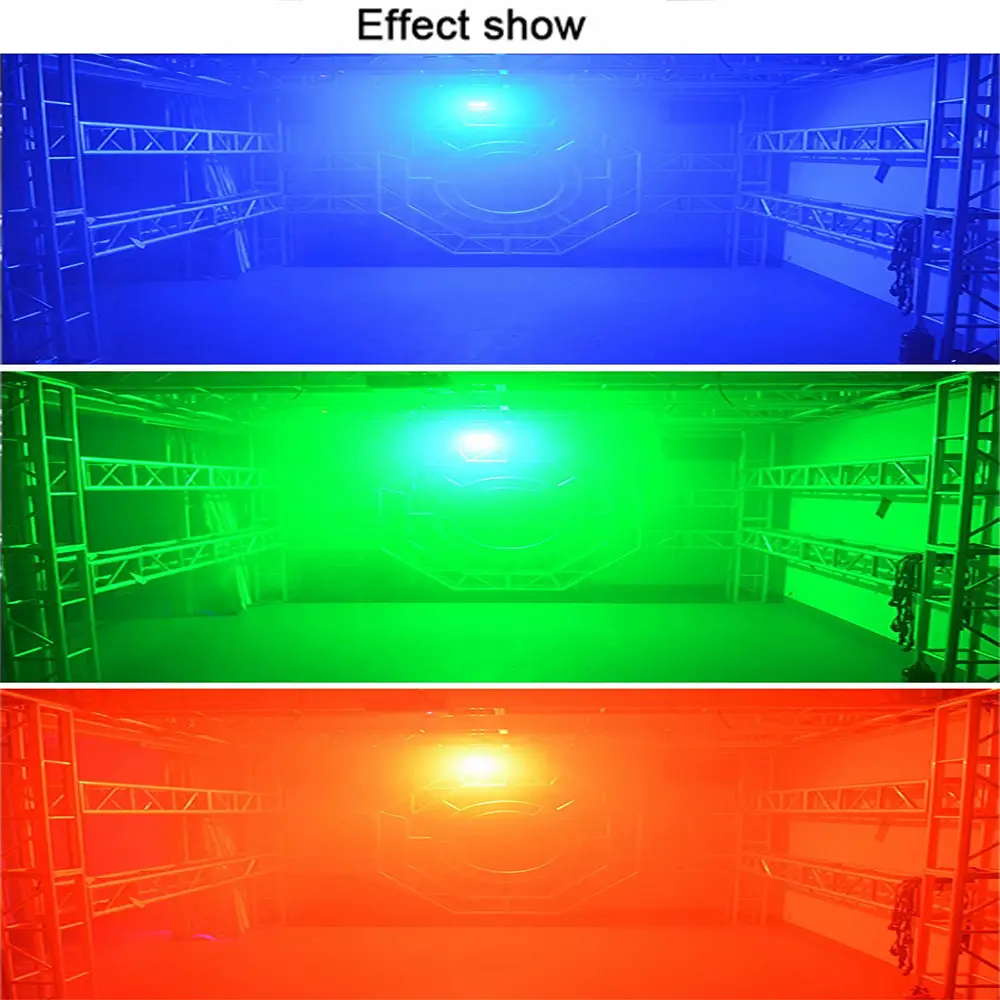 40W RGB Soundcontrol Stage Light Dj Disco Flash Light Christmas Projector Stroboscopes Lamp Strobe Lights (8)